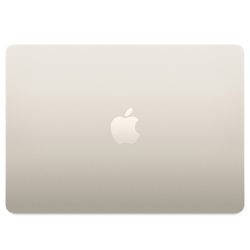 Apple MacBook Air 13" (M4, 10C CPU/10C GPU, 2025), 16 ГБ, 512 ГБ SSD, «сияющая звезда»